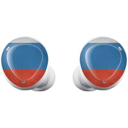Russian Flag Distressed Galaxy Buds Plus Skin